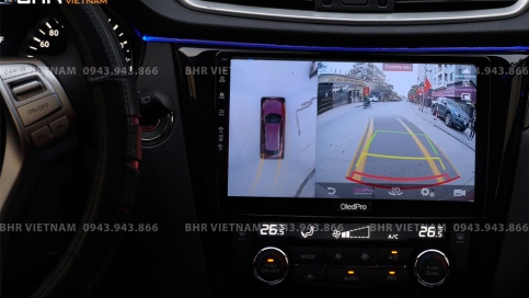 Màn hình DVD Android liền camera 360 xe Nissan Xtrail 2017 - nay | Oled Pro X8S 